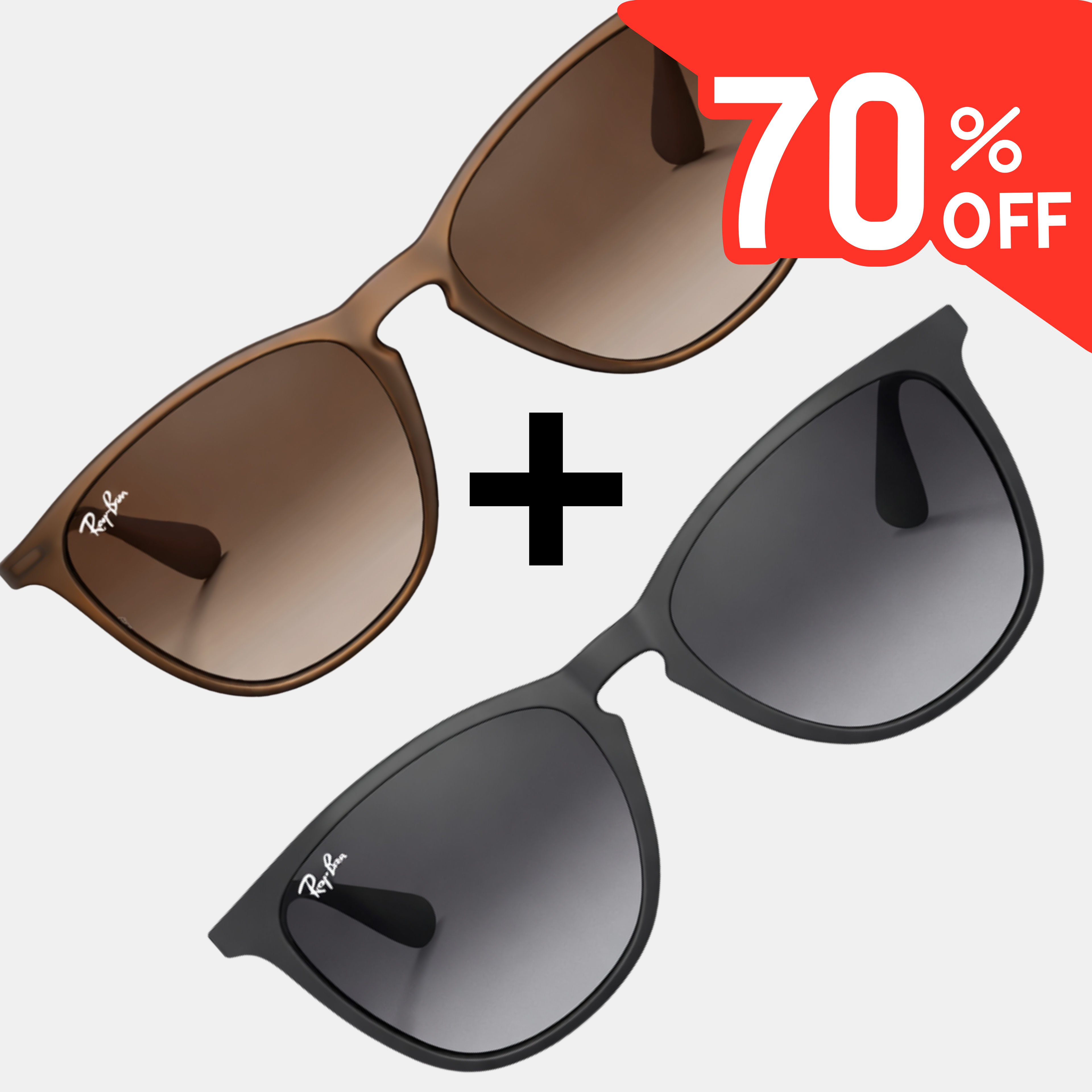 RAYBAN CHRIS BROWN + BLACK