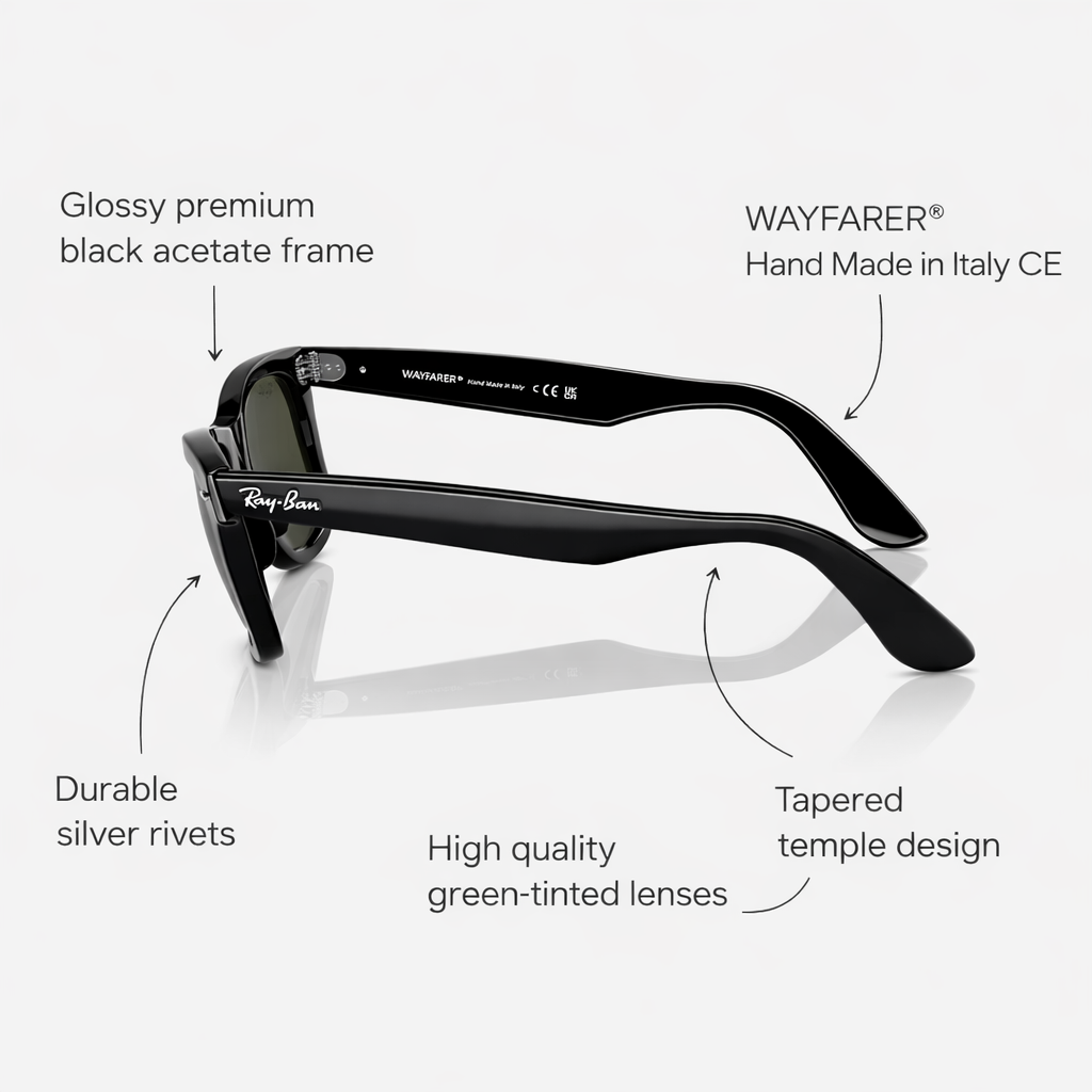 Ray-Ban Wayfarer Noir RB0122