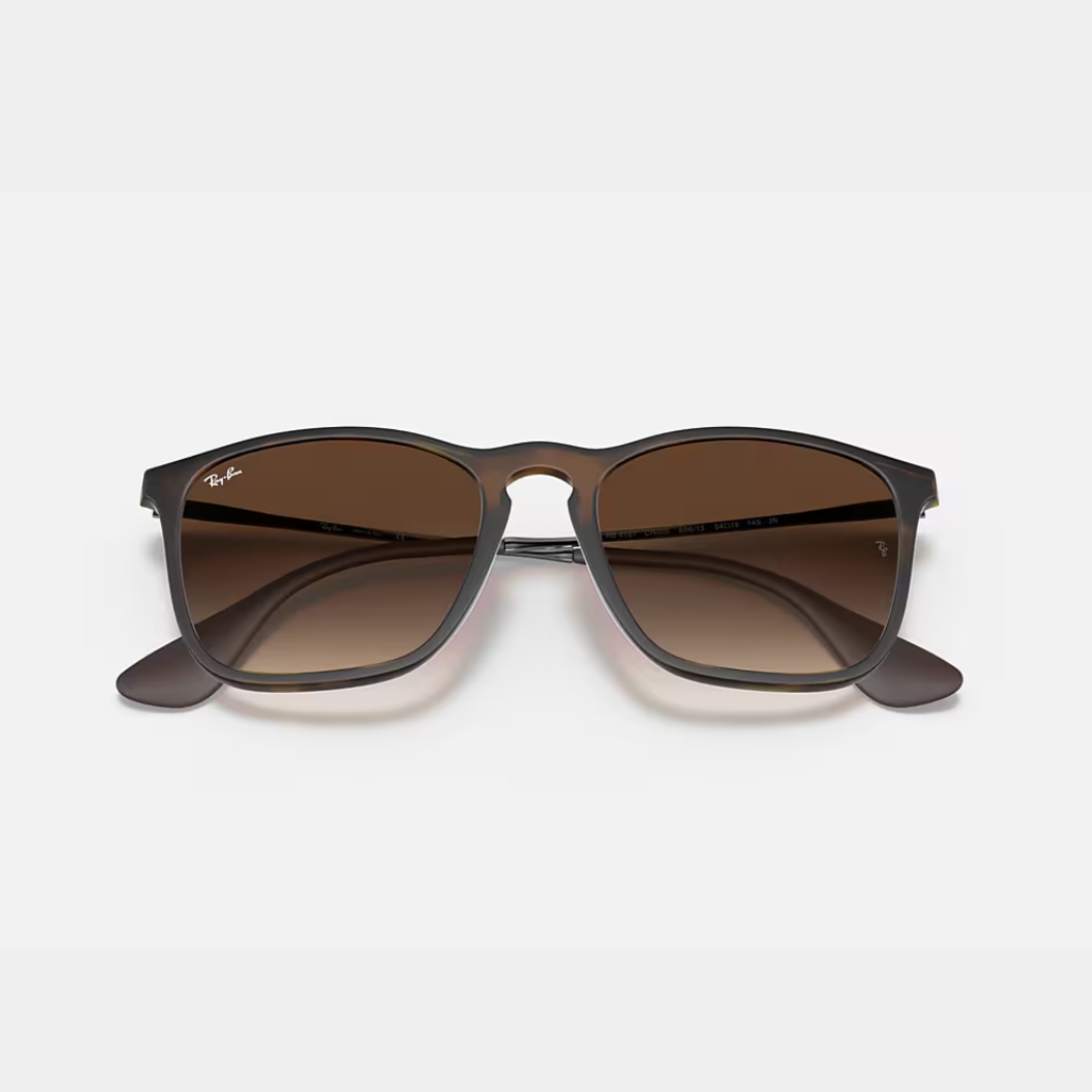 Ray-Ban Chris RB4187 Écaille – Verres Brun Dégradé UV400