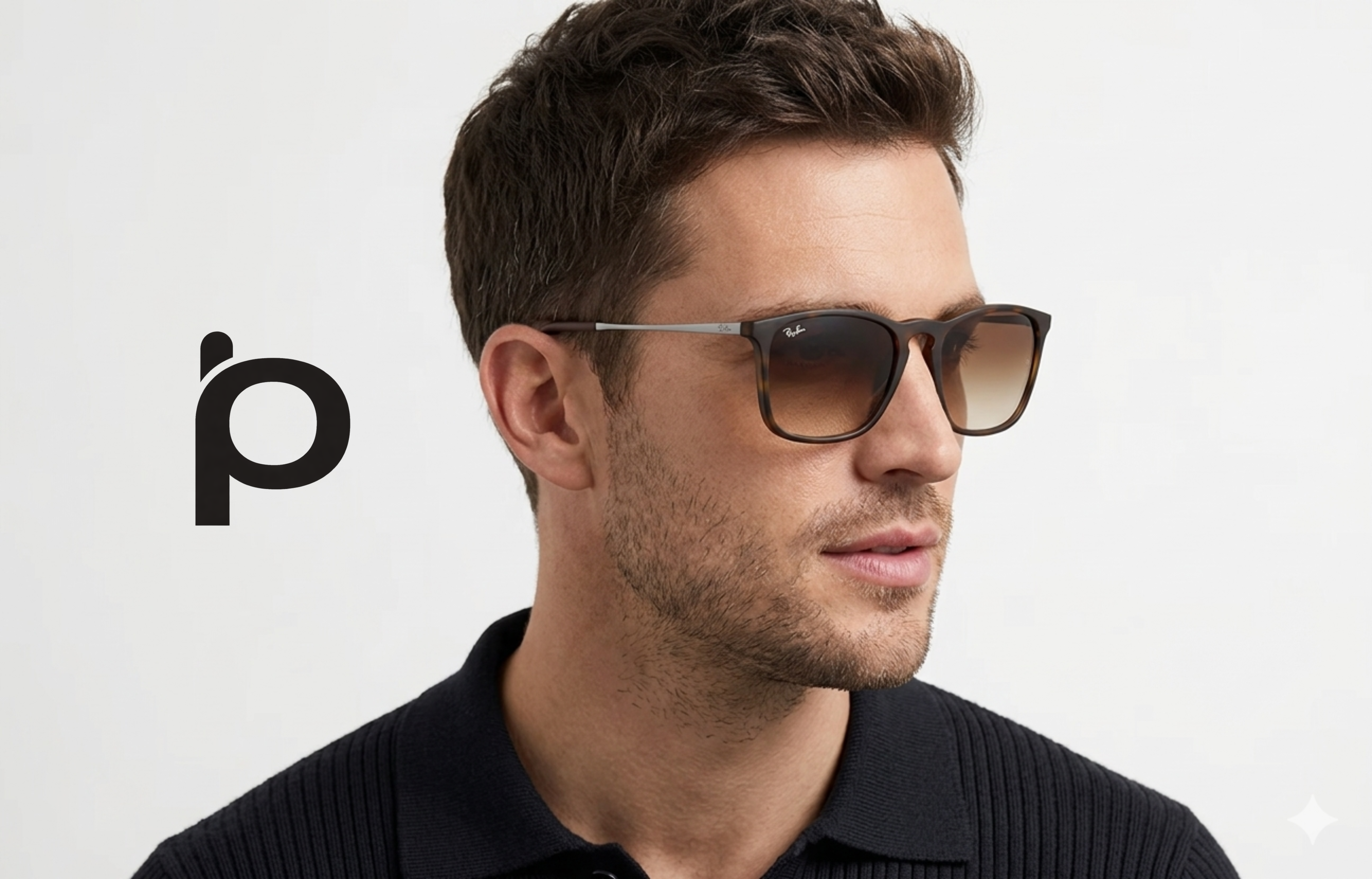 Ray-Ban Chris RB4187 Écaille – Verres Brun Dégradé UV400