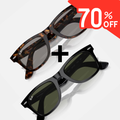 WAYFARER BLACK + BROWN